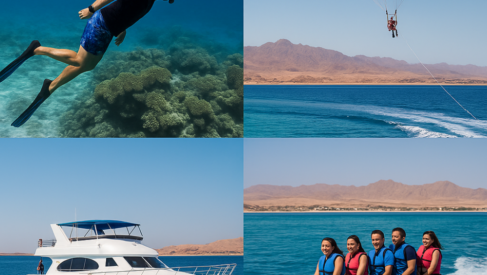 أفضل الأنشطة البحرية التي يمكنك تجربتها في شرم الشيخ