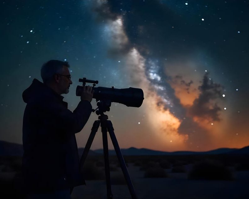 مشاهدة النجوم في صحراء شرم