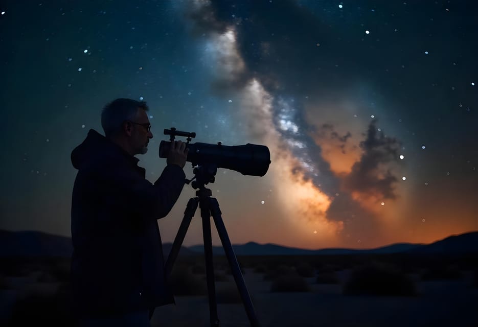 مشاهدة النجوم في صحراء شرم